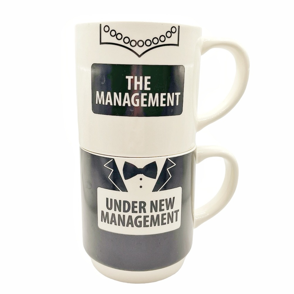 Our Name is Mud Bride & Groom Mug Set